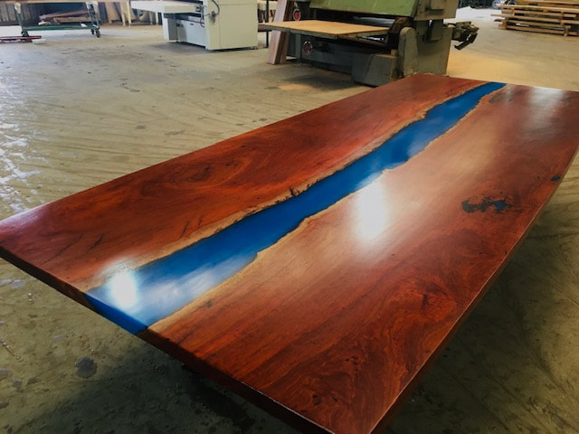 All Categories, Red Gum Slab Coffee Table
